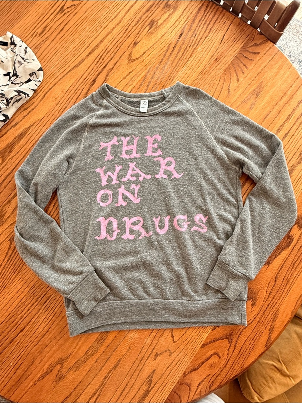 WAR ON DRUGS official band sweatshirt